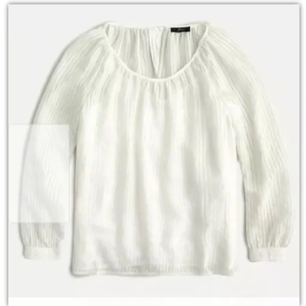 NWT J. Crew Women's Tie-Back Top in Shadow Stripe‎